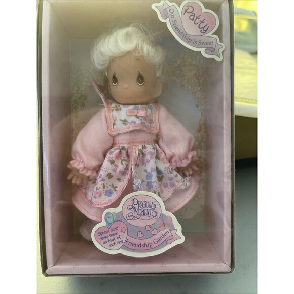 Precious Moments Patty Friendship Garden Doll 5" - Picture 1 of 4